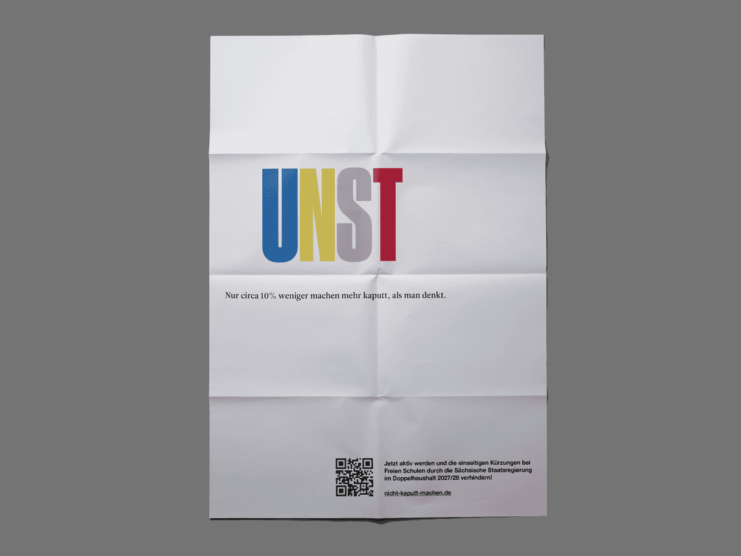 KUNST – nicht kaputt machen